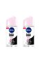 Antiperspirant Roll-On For Women Black & White Invisible Original Value Pack 2 x 50 ml