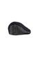 Italian Style Retro Zigzag Line Detailed Men's Cap Hat with Buckle Adjustable Men's Black - 3