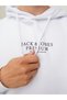 Jack Jones Bluarchie Sweat Hood Noos Men's White Sweatshirt 12216335-01 - 2