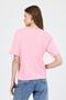 Pink Crew Neck 100% Cotton Relaxed Fit T-Shirt 2142m - 5