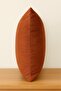 Luna Series Velvet Textured Cushion Cover - Red - 4