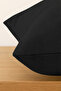 Luna Series Velvet Textured Cushion Cover - Black - 3