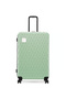 DNA Hardside Trolley Bag with 4 Spinner Wheels, ABS+PC Case Luggage with TSA Lock