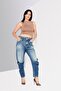 Women Regular Fit D-Plata-Sp Washed Stretchable Jeans, Blue - 4