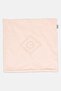 Embroidered Logo Decorative Cushion Cover 50 x 50 Cm, Pink