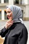 وشاح إليجانس مونوغرام - 1090750 -974 - رمادي فاتح