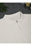Premium Polo T-Shirt Zipper Wide Cut - 6