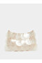 Embellished Shoulder Bag with Zip Closure - 2