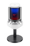 Gamenote Gk50 Rgb Streaming Microphone - 24Bit/192Khz - Cardioid - Noise Cancellation - Type-C + 3.5mm - 2