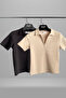 Women's 2-Pack Polo Neck Short Sleeve Camisole T-Shirt