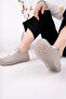 Genuine Leather Silver Gray Women's Leather Casual Shoes Dp62-8004 - 3