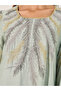 Embroidered Long Sleeves Jalabiya - 4