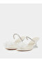 Bow Detail Transparent Block Heel Sandals - 2
