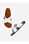 Cross Band Platform Sole Sandals - 6