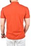 Men's Tile Slim Fit Breathable Cotton Fabric Slim Fit Non-Curling Collar Polo Neck T-Shirt 2503019 - 5