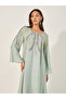 Embroidered Long Sleeves Jalabiya - 3