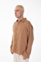 R-6048 Long Sleeve Muslin Shirt with Footed Collar and Back Robe Detail - 3