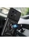 Case for Infinix Smart 8 with Ring Magnetic Vega Cover Navy Blue + Full Covering Screen Protector - 2