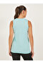 Logo Detail Racerback Tank Top - 4