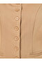 Solid Sleeveless Button-Down Top - 3
