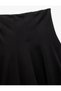 Crepe Scuba Fabric Voluminous A-Line Strapless Mini Dress - 5