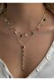 Colorful Hearts Necklace 40 5 cm - 5
