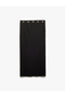 Crepe Scuba Fabric Accessory Detailed Slit Detailed Midi Pencil Skirt - 3