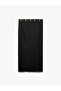 Crepe Scuba Fabric Accessory Detailed Slit Detailed Midi Pencil Skirt - 4