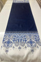 40X140Cm Woven Stain Resistant Printed Thai Feather Fabric Table Cloth Decorative Runner Washable - 3