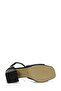 GEMMA 4FX Black Women's Heeled Sandals - 6