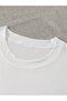 Casual Leopard Heart Print Shoulder Drop T-Shirt for Women, Short Sleeve Round Neck Top Spring - 4