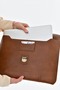 [يمكن كتابة الاسم] حقيبة أعمال Hilde Long Strap 15-16 Inc Macbook Air/Pro مقاس 39 × 27 سم - 5