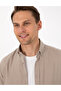 Mink Linen Look Slim Fit Long Sleeve Shirt 50307025-VR052 - 3