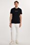 Men's Regular Fit Elastic Waist Lace-Up Jogger White Pants Relaxed Fit Side Pockets - 4