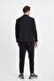 Polli Men's Black Polyamid-Teknik Flexible Summer Cool Half-Lined Slim Fit Sports Blazer Jacket - 6