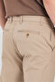 Milano Men's Beige Cotton Lycra Slim Fit Trousers - 6