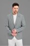 Pomfetti Men's Black Houndstooth Slim Fit Blazer Jacket (Large Size - Oversize)