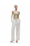 Sleeveless Knot Detail Thin Strap Blouse - 2