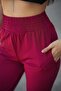 Summer Scuba Diver's Tracking Pants with 8cm Rubber Belt and Leg Pleat Detail Tracking Pants - 8