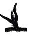 Feather Hairband Charleston Model Hair Accessory for Party and Special Occasions-Black - 2