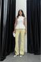 Yellow Flared Jean