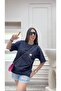Good Luck T- Shirt - Smoke Printed Oversize T-Shirt - 2