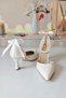 Women's 7 cm Pearl Mother-of-Pearl Bridal Shoes - 4