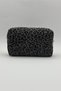 Women's Set of Two Two-Eye Phone Bag and Makeup Bag Set of Two Black - 2