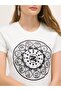 T-Shirt ZENDAYA Zodiac Print Wei Regular Fit - 6