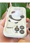 غطاء حماية من السيليكون لهاتف iPhone 14 Pro بتصميم مزخرف مع حماية للكاميرا وغطاء من السيليكون ذو شراشيب بيضاء على شكل باندا - 8