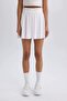Defactofit Sports Mini Tennis Skirt with Inner Tights A2514Ax25Sp - 4
