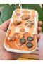 iPhone 15 Pro Max Case Designed with Patterned Camera Protection Teddy Bear Biscuit Color Coffee Silicone Cover - 7