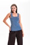 Summer Glitter Knitwear Blouse - 5
