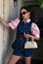 Left Cream Handbag and Crossbody Bag - 8